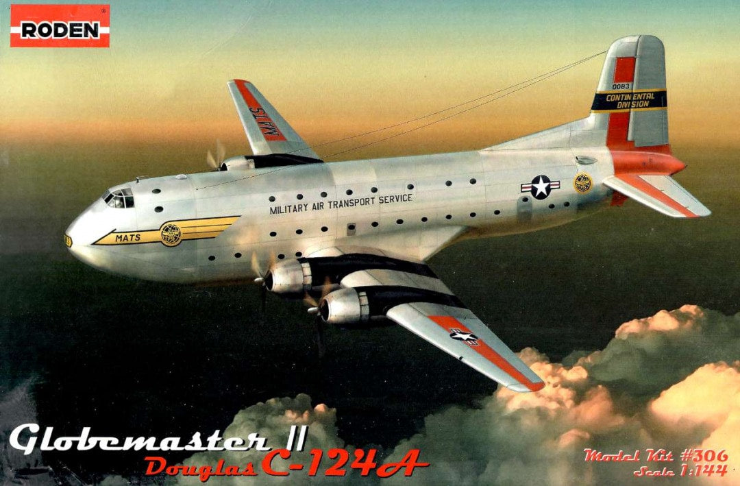 Roden 1/144 Globemaster II Douglas C-124A (306)