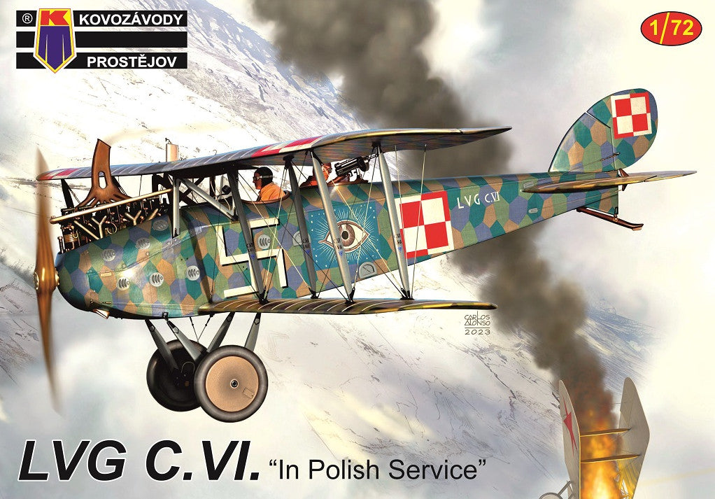 KP Models 1/72 LVG C.VI. "In Polish Services" (KPM0400) — New — Aircraft, Military, WWI