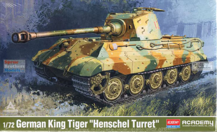 Academy 1/72 German King Tiger ‘Henschel Turret‘ (13423)