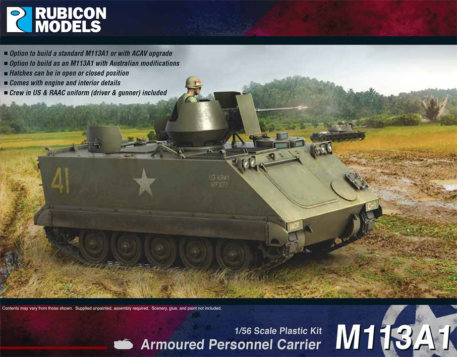 Rubicon Models 1/56 M113A1 Armored Personnel Carrier (280134)