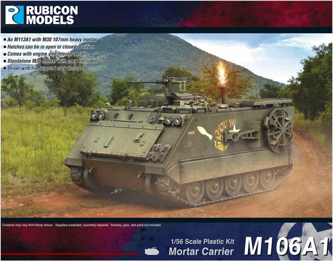 Rubicon Models 1/56 M106A1 Mortar Carrier (280135)