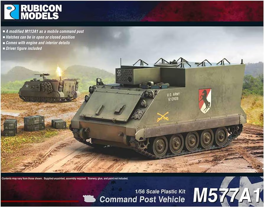Rubicon Models 1/56 M577A1 Command Post Vehicle (280136)