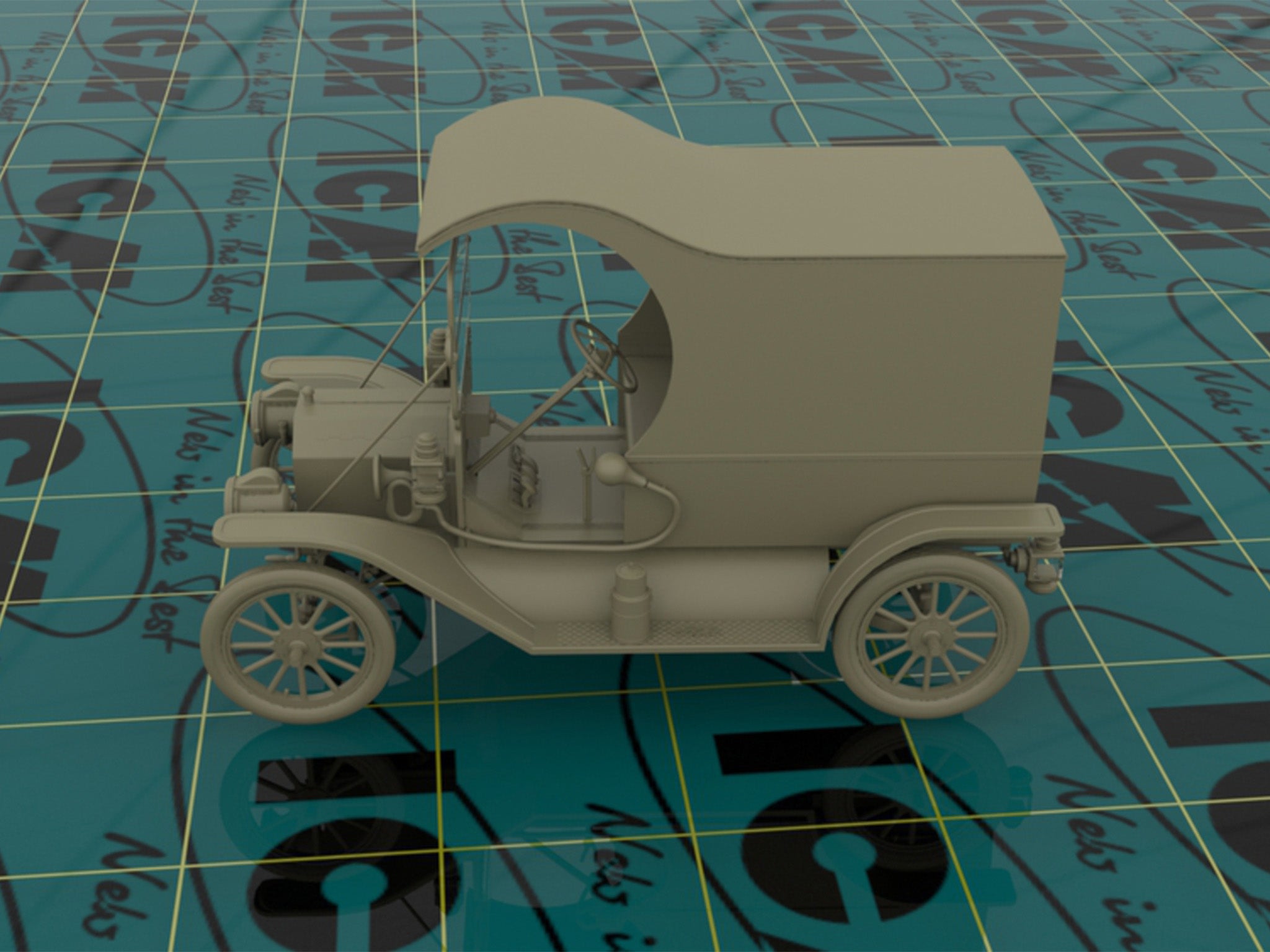 ICM 1/24 Model T 1912 Light Delivery Car (24008)