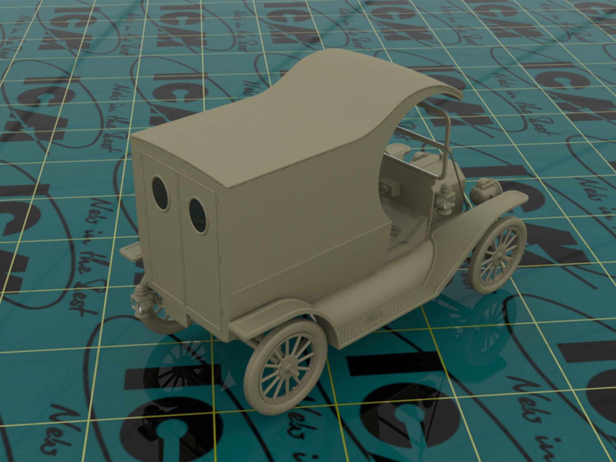ICM 1/24 Model T 1912 Light Delivery Car (24008)
