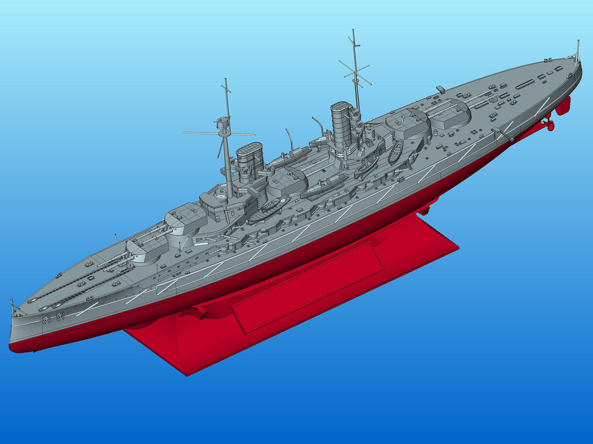 ICM 1/700 WWI German Battleship Kronprinz Full Hull (S.016) — New — image 3 of 5