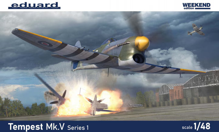 Eduard 1/48 Hawker Tempest Mk.V Series 1 Weekend Edition (84195) — New — 1/48 Scale, Aircraft, World War Two — image 1 of 10