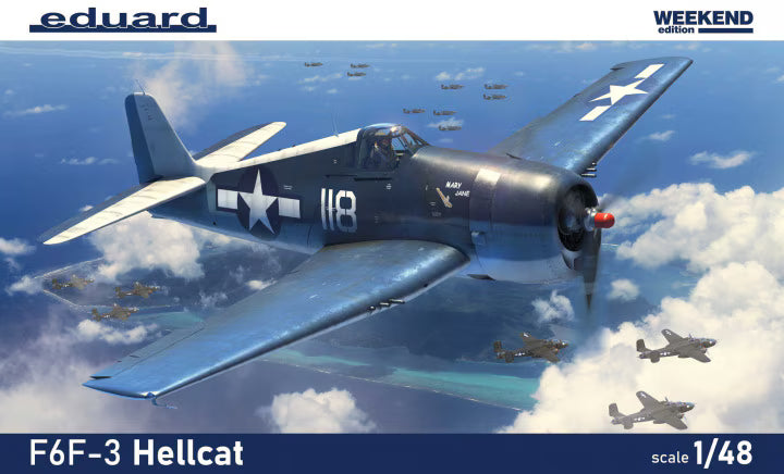 Eduard 1/48 Weekend Edition F6F-3 Hellcat (84194)