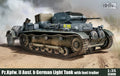 IBG 1/35 Pz.Kpfw. II Ausf.b German Light Tank with fuel trailer (35080)
