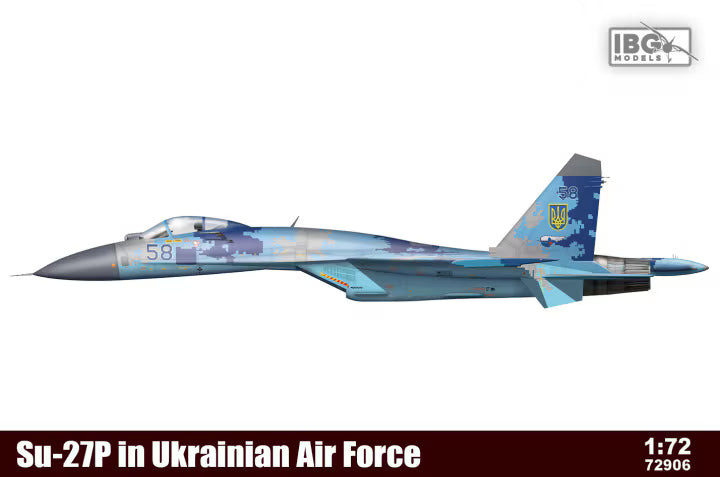 IBG 1/72 Su-27P in Ukrainian Air Force Limited Edition (72906)
