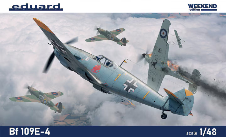 Eduard 1/48 Weekend Edition Messerschmitt Bf 109E-4 (84196) — New — image 1 of 8