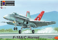 KP Models 1/72 McDonnell Douglas F/A-18A/C Hornet (KPM0163) — New — Aircraft, cold-war, Military