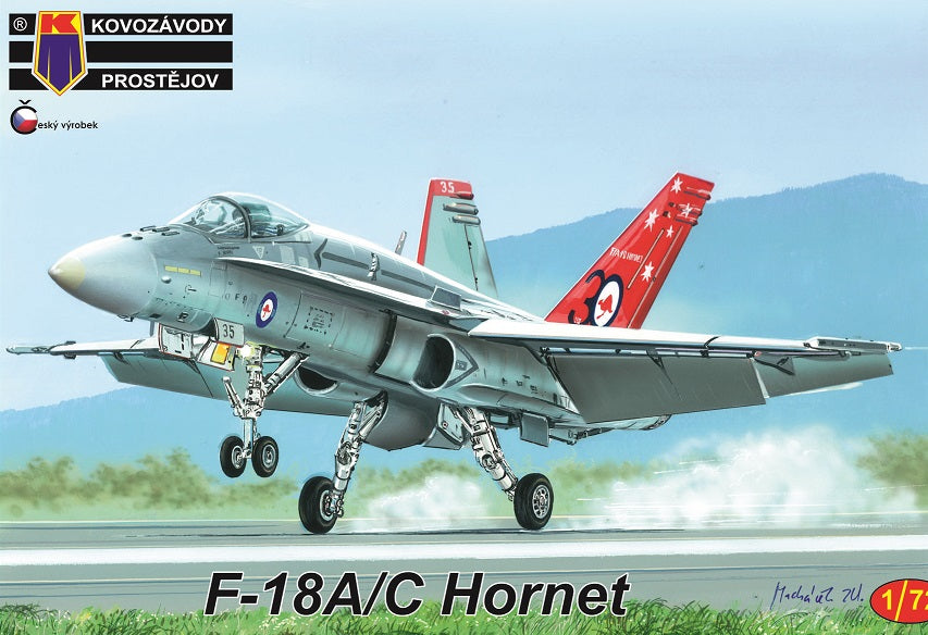 KP Models 1/72 McDonnell Douglas F/A-18A/C Hornet (KPM0163) — New — Aircraft, cold-war, Military