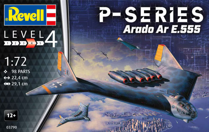 Revell 1/72 P-Series Arado Ar E.555 (03790)