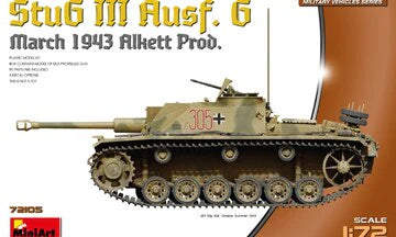 MiniArt 1/72 StuG III Ausf. G March 1943 Alkett Prod. (72105)