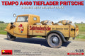 MiniArt 1/35 Tempo A400 Tieflader Pritsche 3-Wheel Beer Delivery Truck (38045)