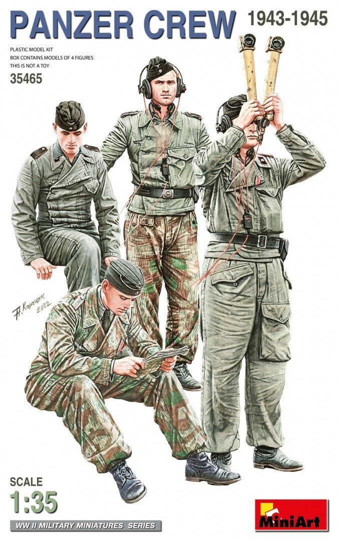 MiniArt 1/35 Panzer Crew (1943-1945) (35465)