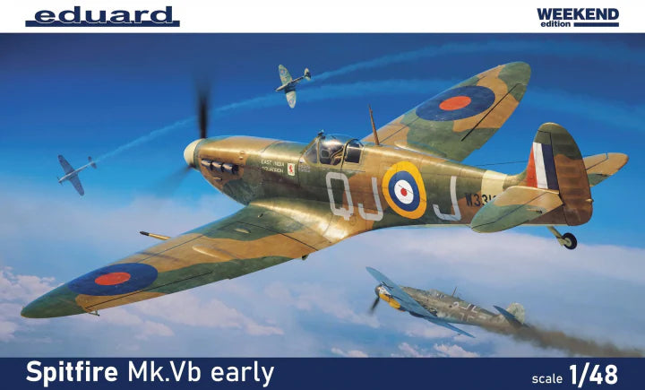 Eduard 1/48 Weekend Edition Spitfire Mk.Vb Early (84198) — New — image 1 of 9