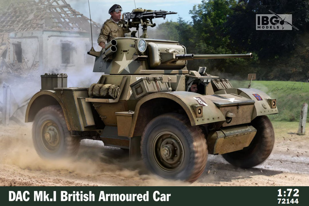 IBG 1/72 British Daimler Armoured Car Mk.I (72144)