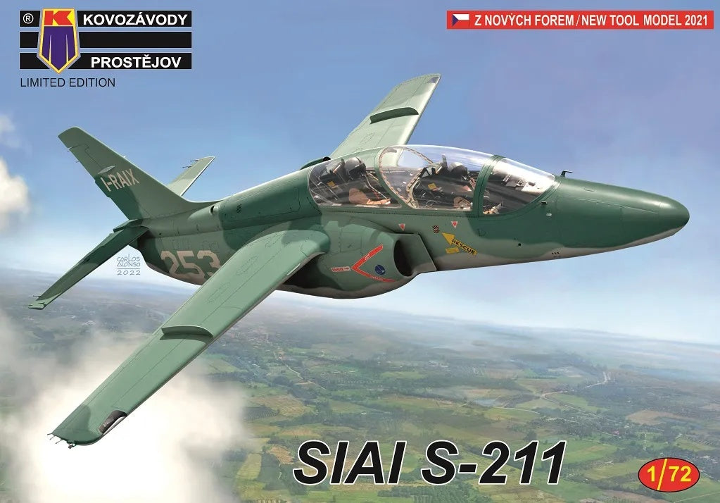 KP Models 1/72 SIAI S-211 (KPM0346) — New — Aircraft, cold-war, Military