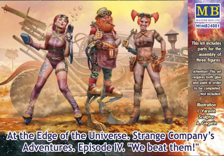 Master Box Ltd 1/24 Episode IV. “We beat them!” Strange Company’s Adventures (24081)
