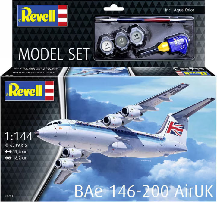 Revell 1/144 Bae 146-200 AirUK (03791)