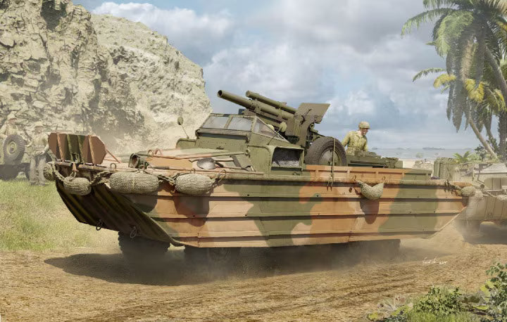 I love Kit 1/35 GMC DUKW-353 with 105mm Howitzer (63540)