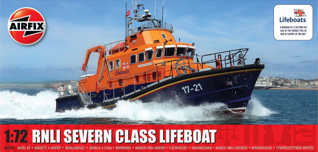 Airfix 1/72 RNLI Severn Class Lifeboat (A07280)