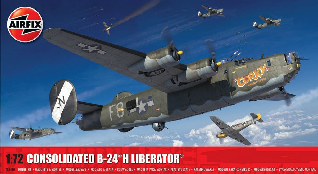 Airfix 1/72 Consolidated B-24H Liberator (A09010) — New — image 1 of 8
