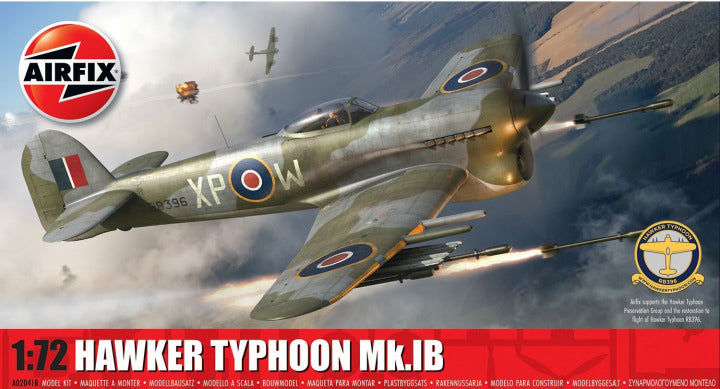 Airfix 1/72 Hawker Typhoon Mk.IB (A02041B)