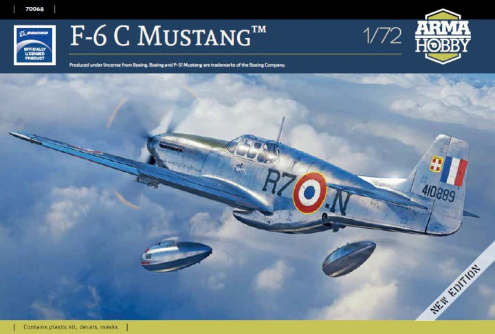 Arma Hobby 1/72 F-6 C Mustang (70068)