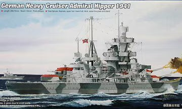 Trumpeter 1/700 German Cruiser Admiral Hipper 1941 (05776)