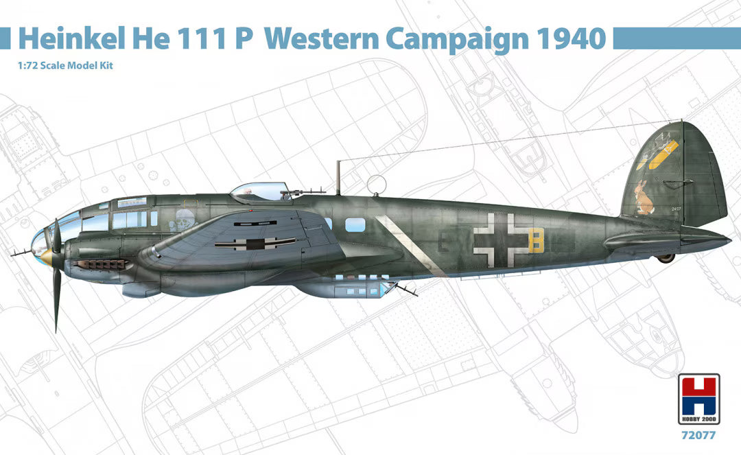 Hobby 2000 1/72 Heinkel He 111 P Western Campaign 1940 (72077)