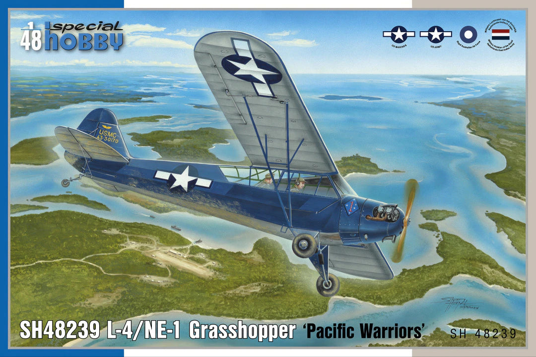 Special Hobby 1/48  L-4/NE-1 Grasshopper "Pacific Wariors" (SH48239)
