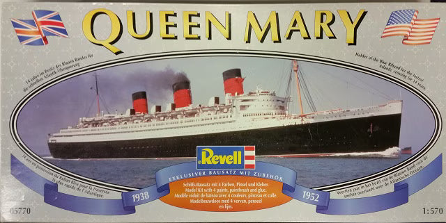 Revell 1/570 Queen Mary Gift Set (05770)
