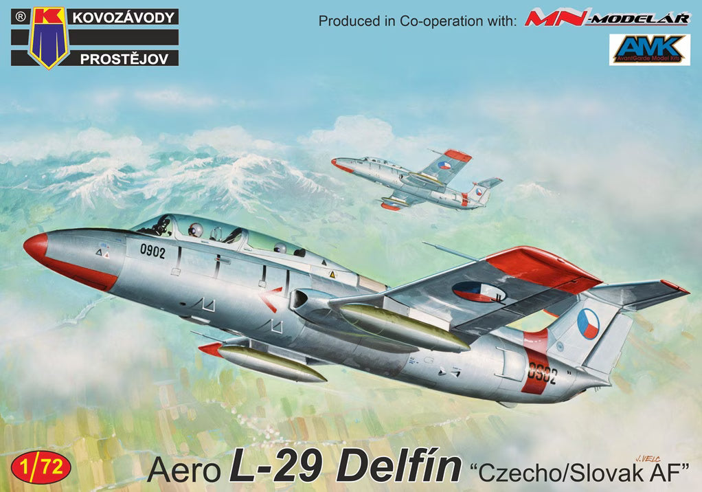 KP MODELS 1/72 Aero L-29 Delfín "Czecho/Slovak AF" (KPM0458)