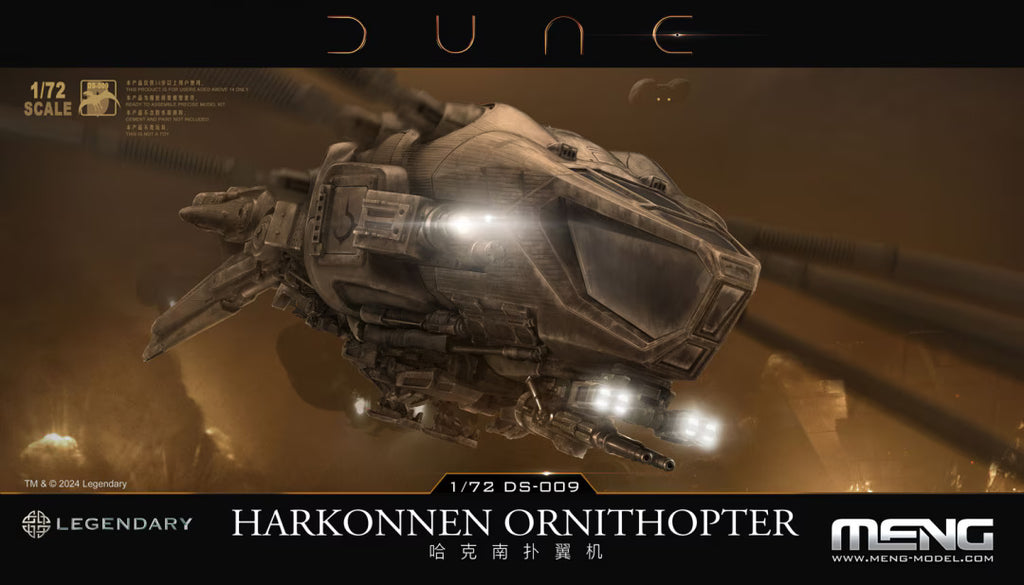 Meng 1/72 Harkonnen Ornithopter (DS-009)