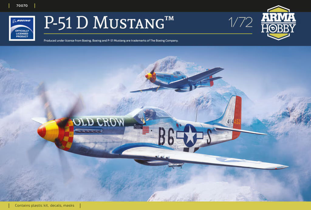 Arma Hobby 1/72 P-51D Mustang (70070)