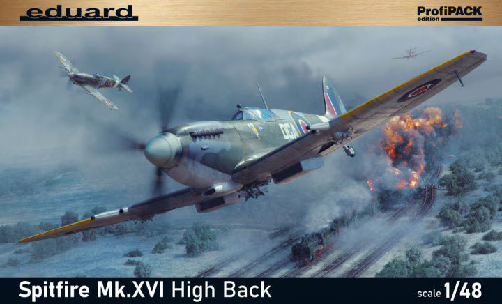 Eduard 1/48 ProfiPACK Spitfire Mk.XVI High Back (8286) — New — image 1 of 9