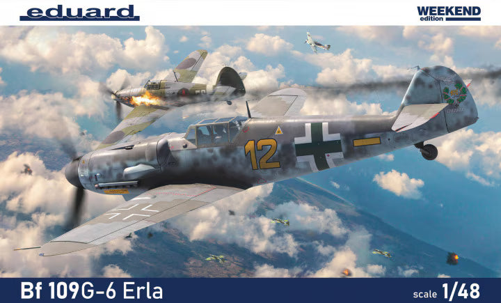 Eduard 1/48 Bf 109G-6 Erla Weekend (84201) — New — 1/48 Scale, Messerschmitt, Weekend Edition — image 1 of 9