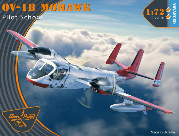 Clear Prop! 1/72 OV-1B Mohawk Pilot School | Advanced (CP72038)