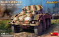 MiniArt 1/35 Sd.Kfz.234/2 with "Luchs" Turret Interior kit (35416)