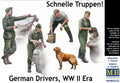 Master Box 1/35 German Drivers, WW II Era Schnelle Truppen (MB35237)