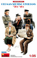 MiniArt 1/35 German Sitting Civilians '30s-'40s (38006)