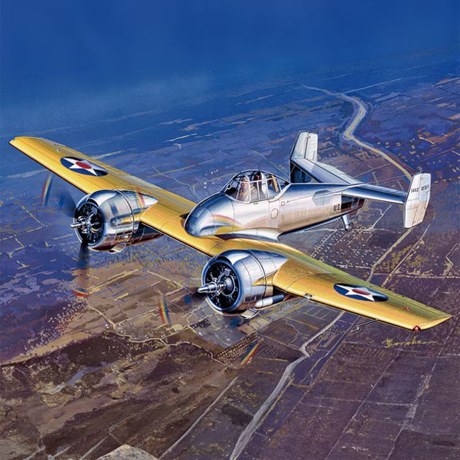 Academy 1/48 USN XF5F-1 Skyrocket (12363)