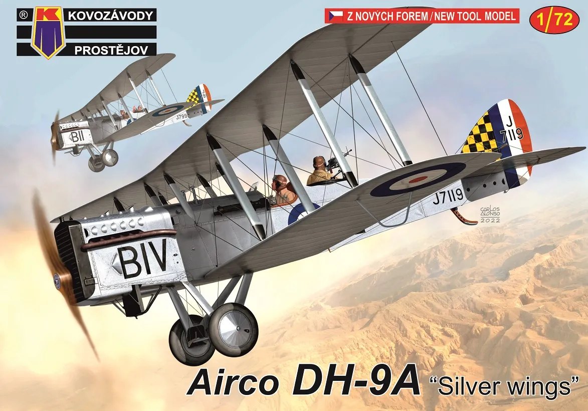 KP Models 1/72 Airco DH-9A „Silver wings“ (KPM0312) — New — Aircraft, Military