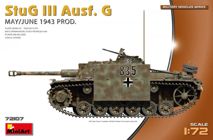 MiniArt 1/72 StuG III Ausf. G May/June 1943 Production (72107)