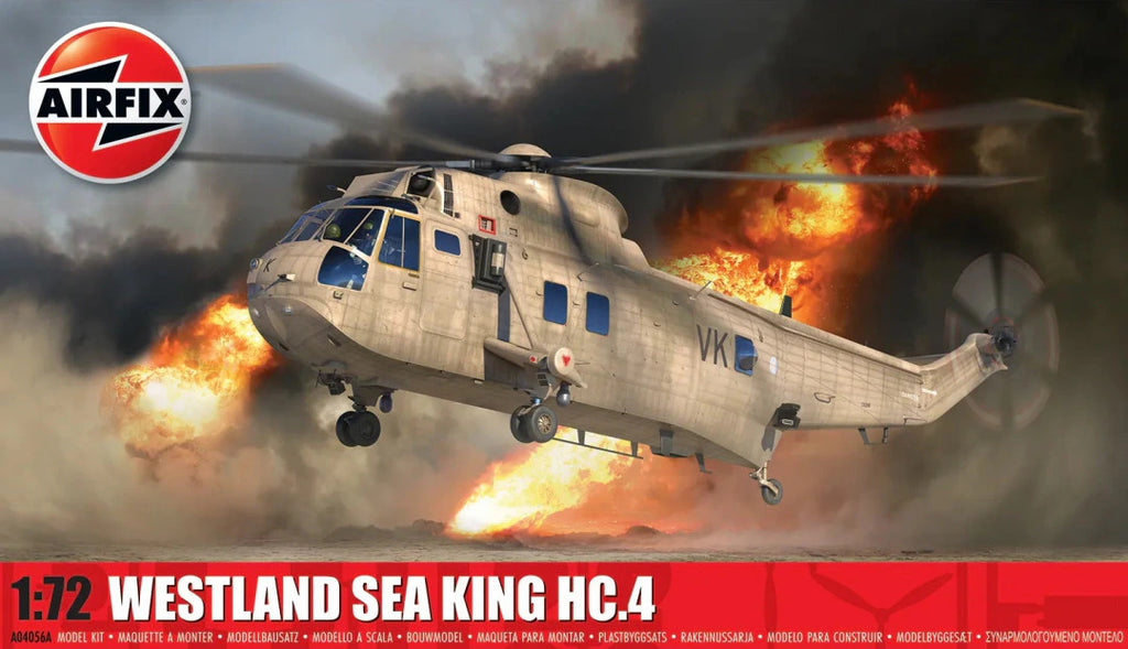Airfix 1/72 Westland Sea King HC.4 (A04056A) — New — image 1 of 5