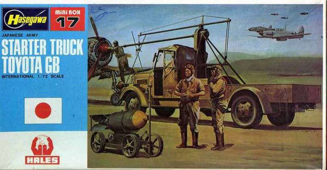Hasegawa 1/72 Japanese Army Starter Truck Toyota GB (17)