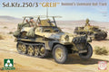 Takom 1/35 Sd.Kfz.250/3 “GREIF” Rommel’s Command Half-Track (2194) — New — 1/35 scale, Afrika Korps, German half-track