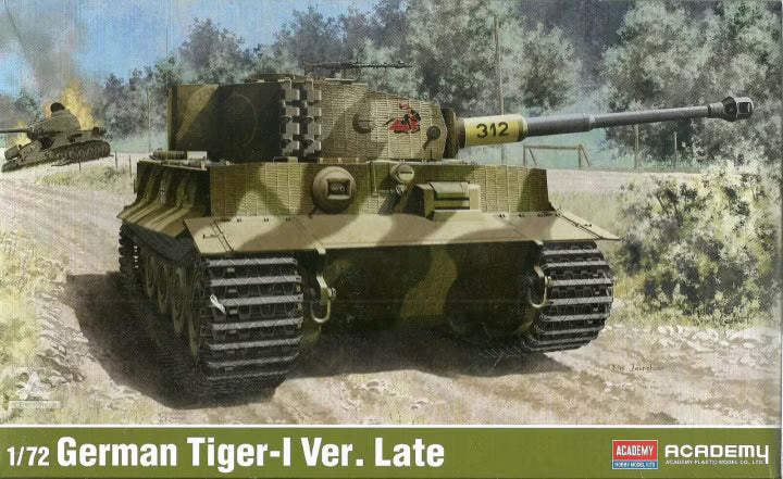 Academy 1/72 German Tiger-I ver. Late (13431)